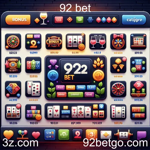 Explorando a Categoria de Jogos de Bônus na 92 Bet